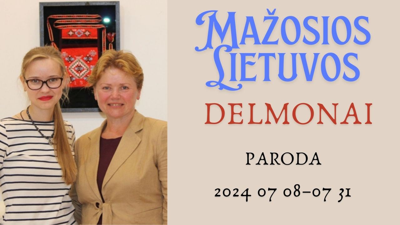 Paroda „Mažosios Lietuvos delmonai“ keliasi į „Židinio“ biblioteką